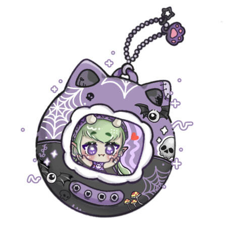 Queenie Tamagotchi by fishball_kye